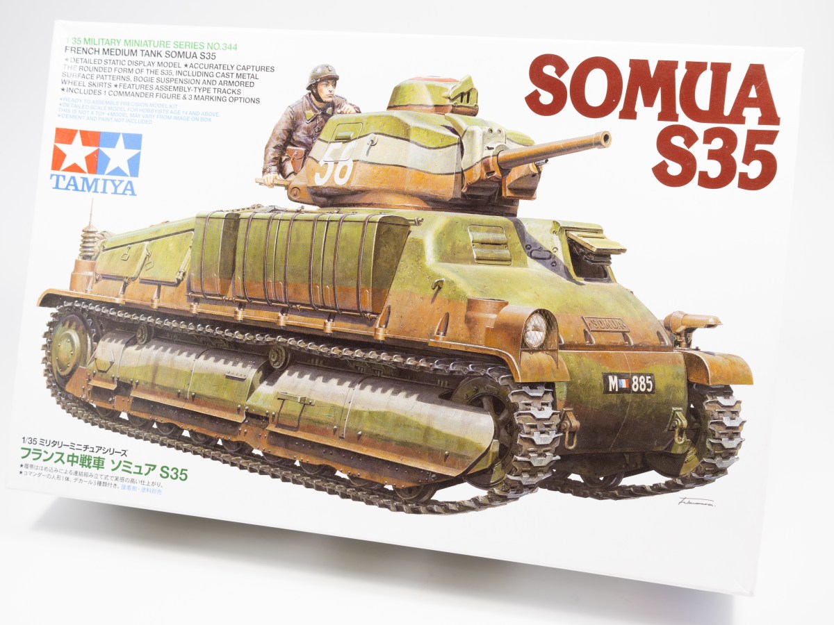 Tamiya Somua S35 In Box&nbsp;Review
